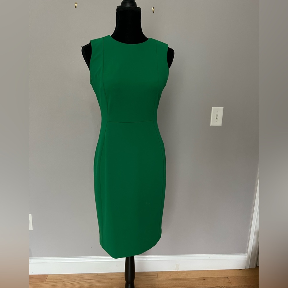Calvin Klein green dress size 4